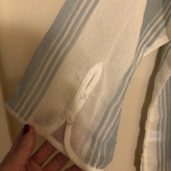 Club Monaco Sheer Cotton Top NWOT - Picture 4 of 6